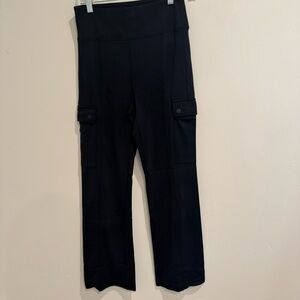 Athleta Women’s Delancy Black Cargo Pants women’s XS short 27” inseam